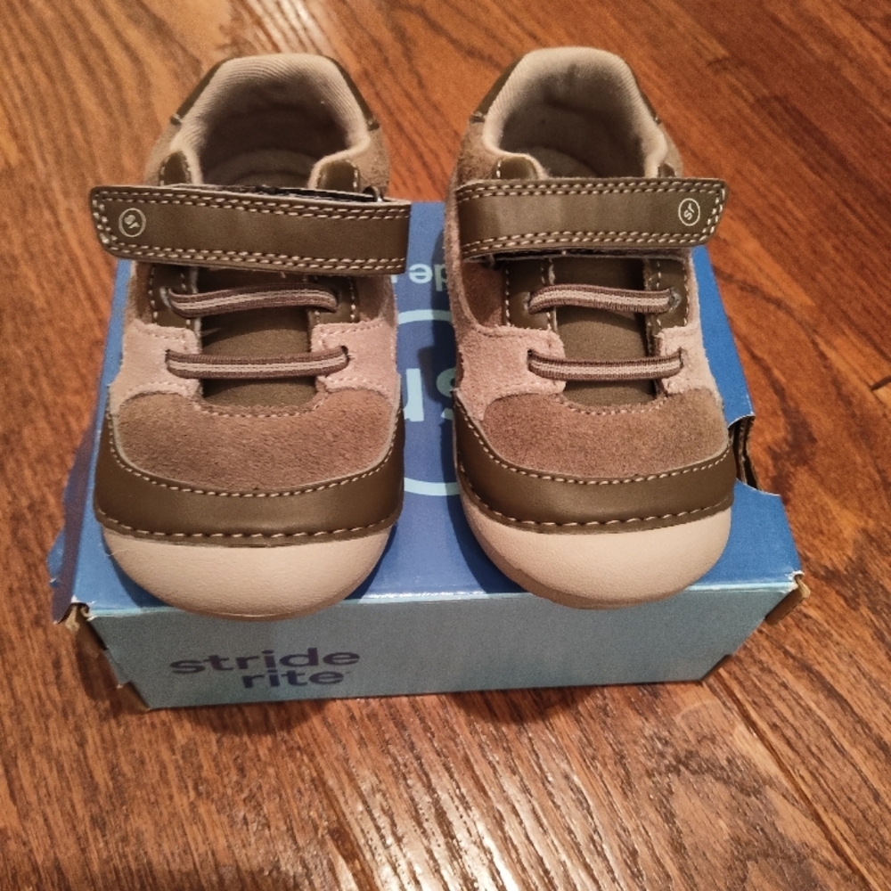 Stride Rite Brown Kids Shoes